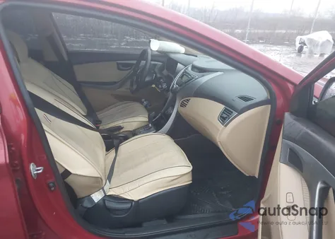 2013 Hyundai Elantra Gls from USA, damaged, VIN KMHDH4AEXDU661220